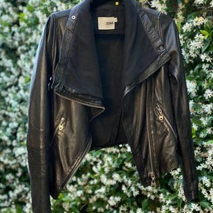 100% Genuine Leather Biker Jacket